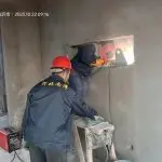 山东临沂市蒙阳实验学校 粘滞阻尼器施工项目 04